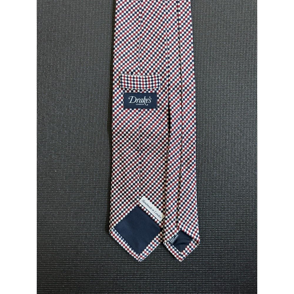 Drakes of London Multicolor Silk Tie Handmade In London